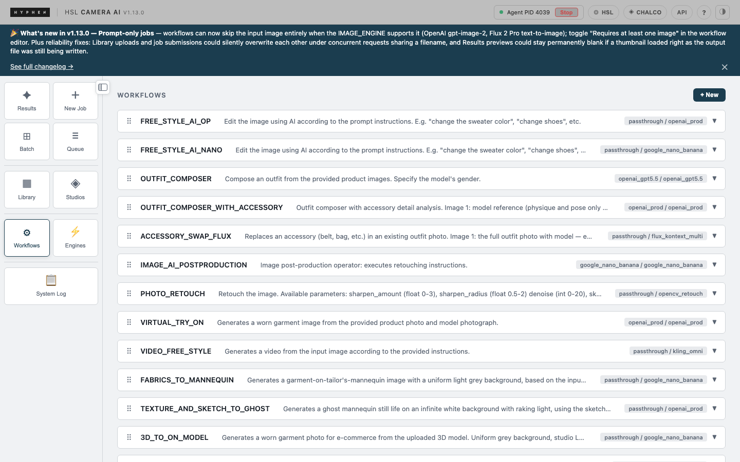 Workflows